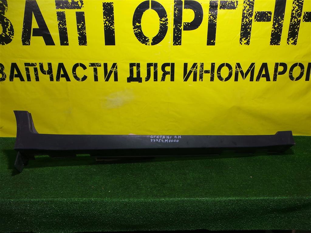 Hyundai Creta GS 2015  для Накладка на порог правая