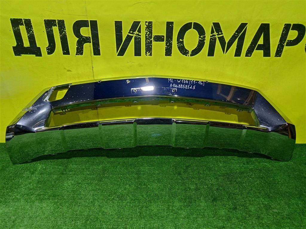 MERСEDES BENZ ML-Class (w166) 2011 для Накладка переднего бампера