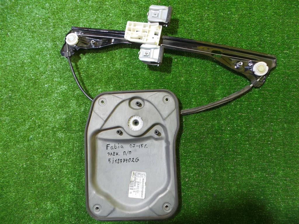 Skoda  Fabia 2 2007 для Стеклоподъемник электр. передний правый