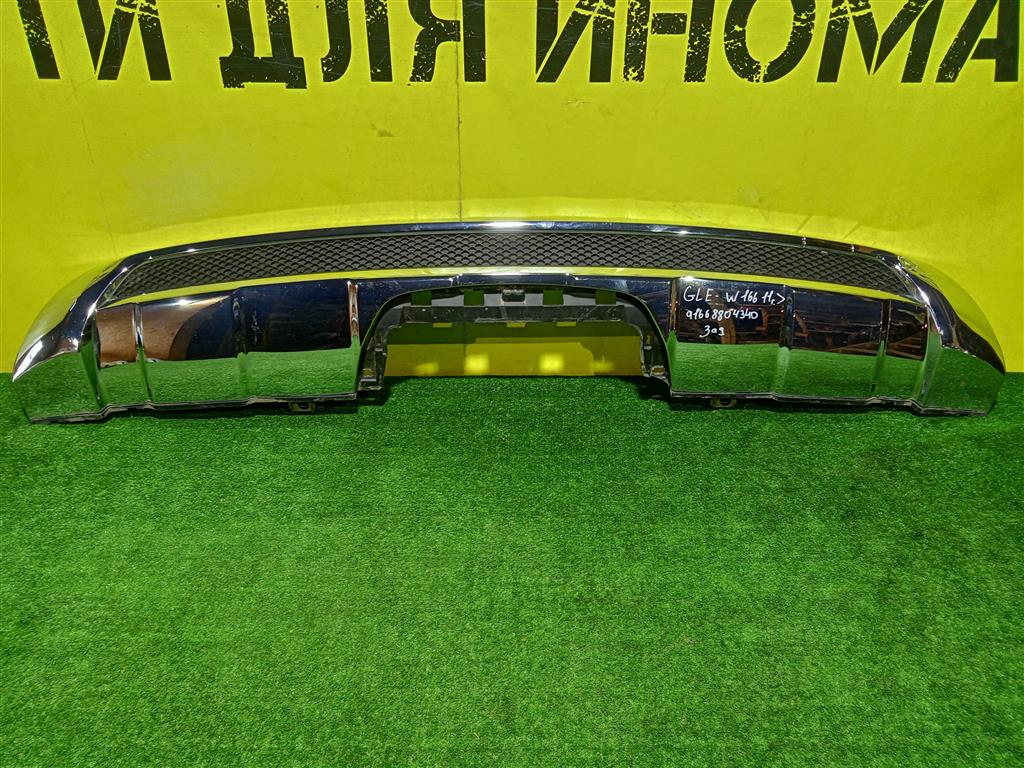 MERСEDES BENZ ML-Class (w166) 2011 для Юбка заднего бампера