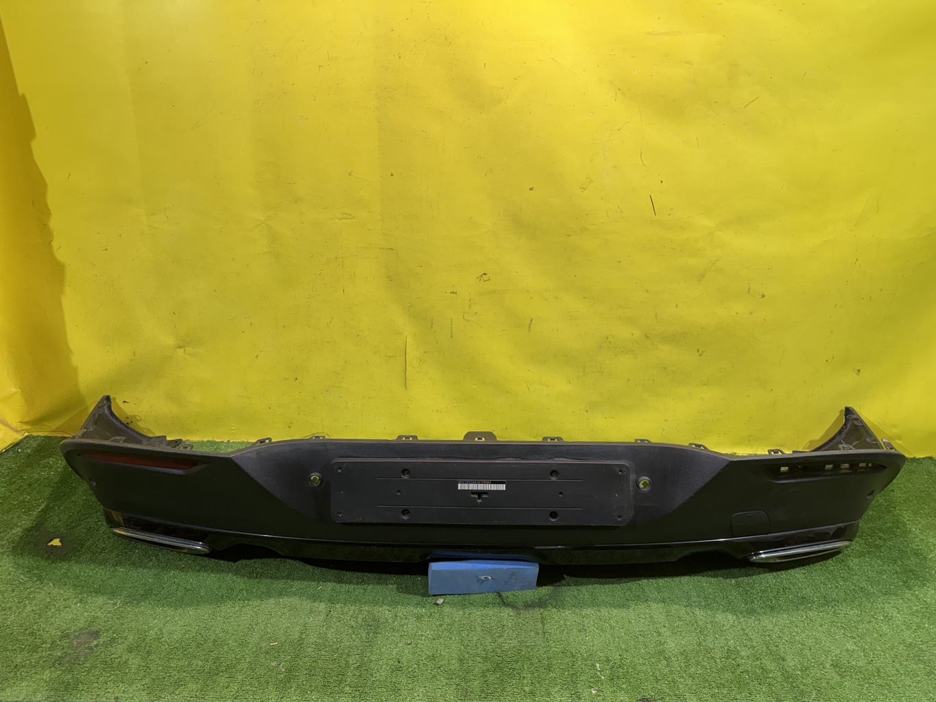 MERСEDES BENZ GLE Coupe (C292) 2014 для Юбка заднего бампера