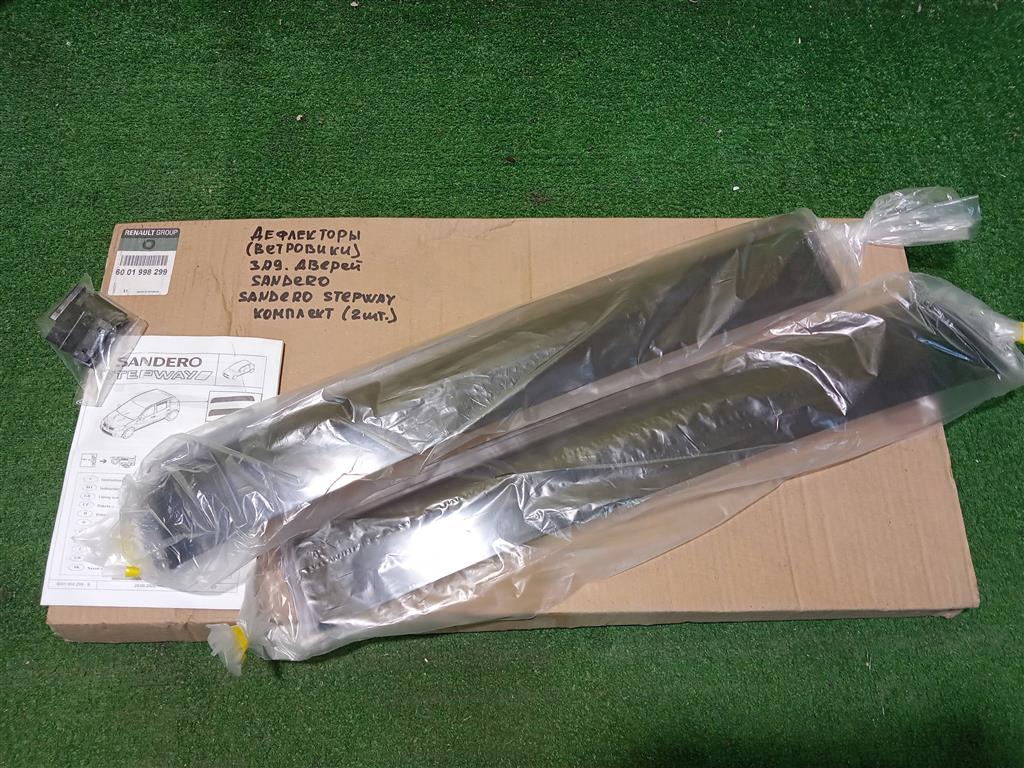 Renault Sandero Stepway 2014 для Дефлекторы окон