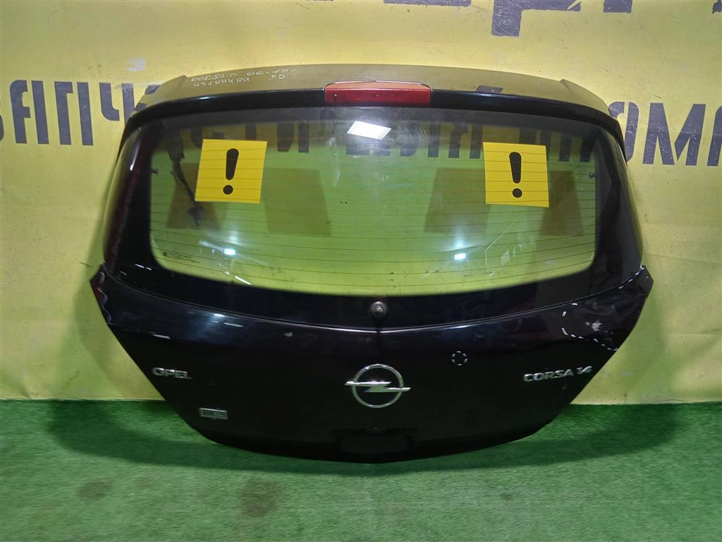 Opel Corsa D 2006 для Дверь багажника со стеклом