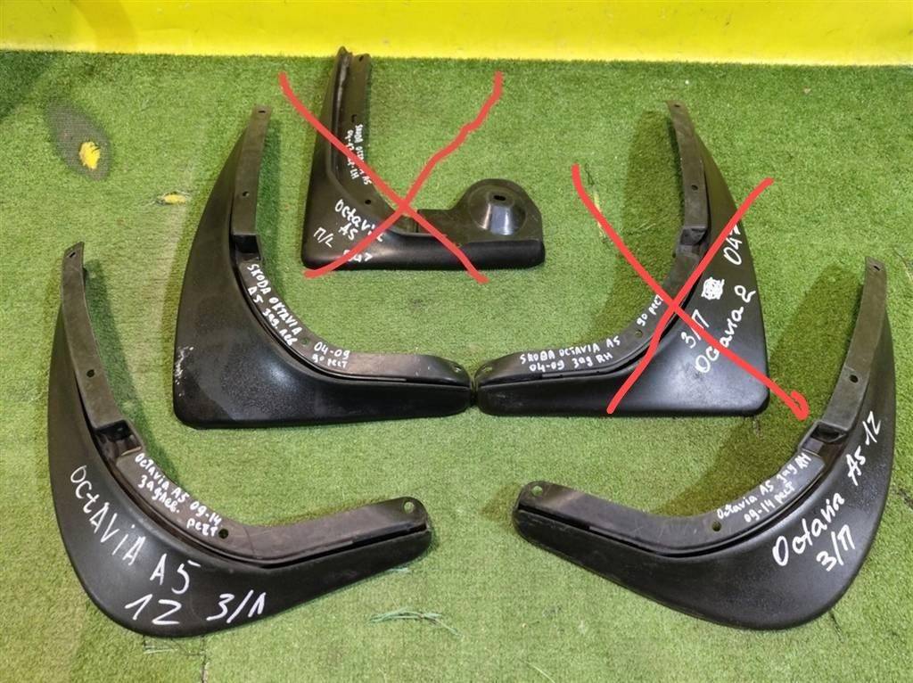 Skoda  Octavia A5 2004 для Брызговик (к-кт)