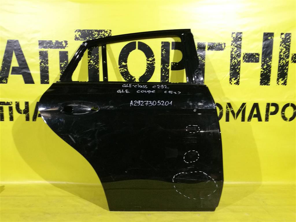 MERСEDES BENZ GLE Coupe (C292) 2014 для Дверь задняя правая