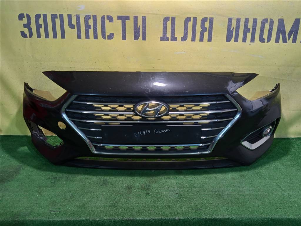 Hyundai Solaris 2017 для Бампер передний
