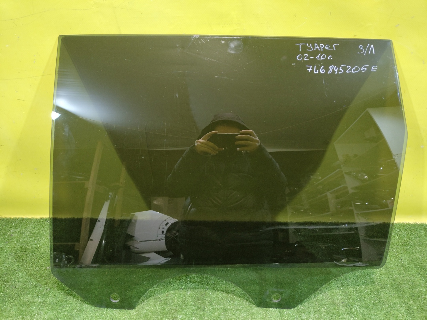 Volkswagen  Touareg GP 2002 для Стекло двери задней левой