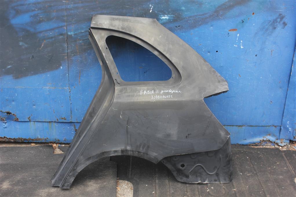 Skoda  Fabia 2 2007 для Крыло заднее левое