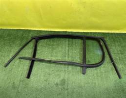 Стекло двери задней левой (форточка) для Skoda Fabia 2 2007  запчасти бу