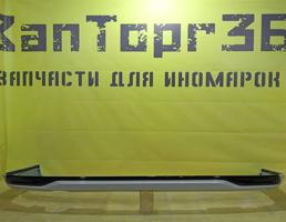 Юбка заднего бампера для Toyota Land Cruiser (200) 2015>  запчасти бу
