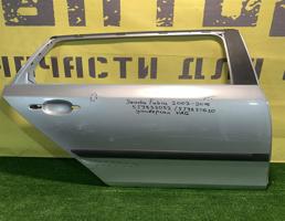 Дверь задняя правая для Skoda Fabia 2 2007  запчасти бу
